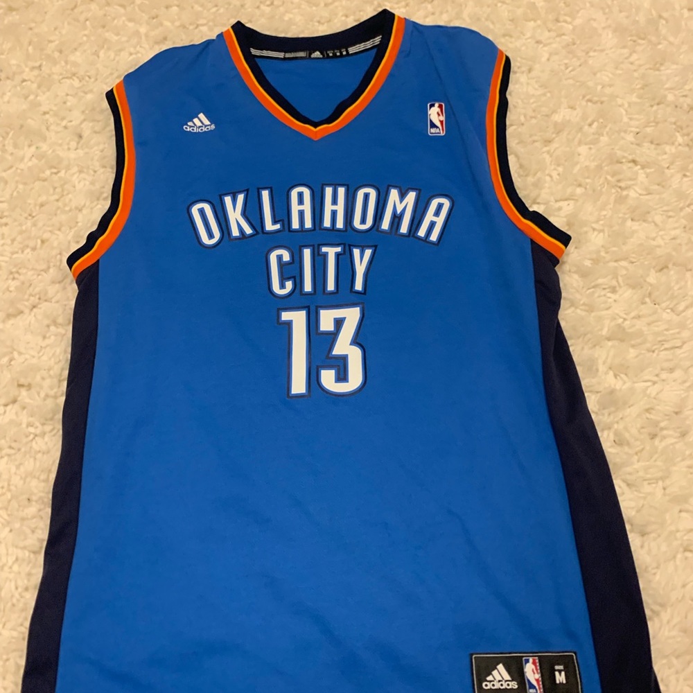 James Harden Thunder Jersey